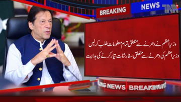 Islamabad- PM Orders regards sit-in