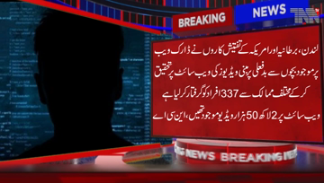 London- UK and US investigators have arrested 337 people from different countries for research on the site of Child abuse videos on the Dark Web