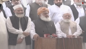 Peshawar- Molana Fazal ur Rehman Press Conference