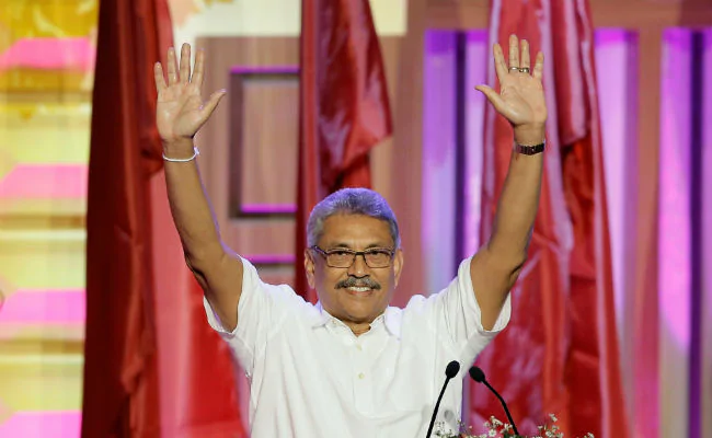Colombo-Gotabaya Rajapaksa wins Sri Lankan presidential election, Rajapaksa defeated Premadasa by more than 13 lakh votes,He will succeed for a 5 year term