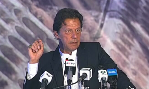 Havelian- Opposition parties organised 'circus on containers' to avoid accountability: PM Imran