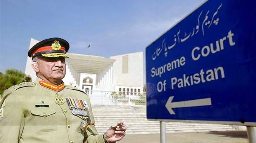 Islamabad- Supreme Court of Pakistan suspended a notification of extension in the service of Chief of Army Staff General Qamar Javed Bajwa