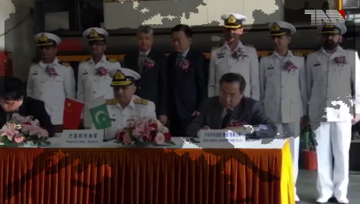Karachi- Steel cutting ceremony of Pak Navy’s Frigate Warships Held in China.