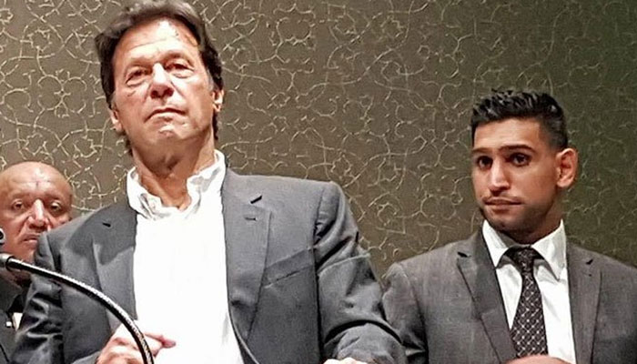 London- Unhappy with PM Imran, boxer Amir Khan wants to promote sports himself in Pakistan