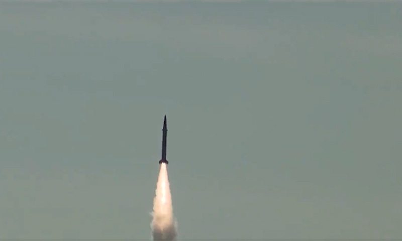 Rawalpindi- Pakistan successfully conducted training launch of SSBM (Surface-to-Surface ballistic Missile), Shaheen-1 capable of delivering all types of warheads upto range of 650 KMs