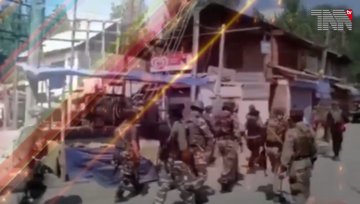 Srinagar- protests in occupied Kashmir despite Indian repression and worse curfew