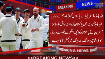 Adelaide- Australia dismissed Pakistan for 239 to win the day-night second Test at Adelaide by an innings and 48 runs inside four days and wrap up the series 2-0