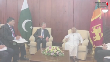 Colombo- FM Qureshi arrives Colombo on two-day visit