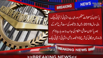 Karachi- Asian Development Bank says Pakistan is moving towards economic stability after a slow growth of 3.3 percent in Financial Year 2019