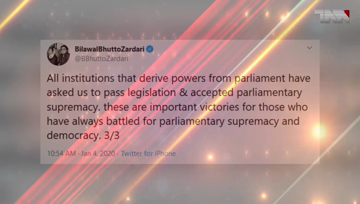 Islamabad- Dormant parliament ready to legislate is positive: Bilawal Bhutto