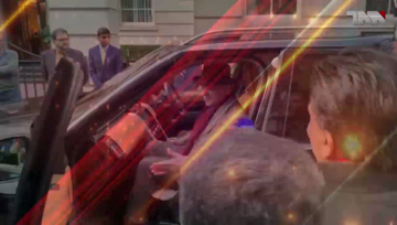 London- Karzai meets Nawaz, says happy to see him in good health