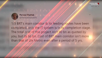 Islamabad- Shahbaz Shareef And Parvez Khattak Tweets Over Peshawar BRT