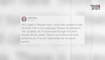 Islamabad- The number of visitors to Quarantina on the Tufantan border reached 