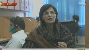 Islamabad- Dr Sania asks people to wait for SMS about relief amount