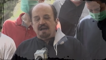 Karachi- PTI leaders demand Governor's rule in Sindh