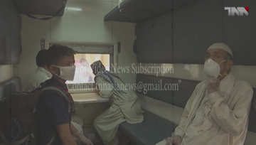 Karachi- Train service operation resumes 