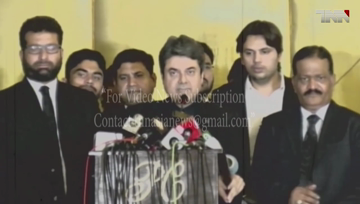 Islamabad- Farogh Naseem resigns as federal minister for law