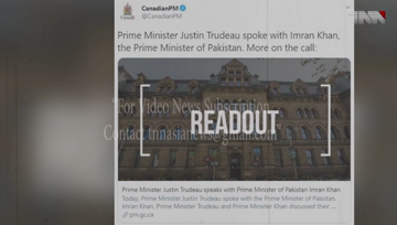 Islamabad- PM Imran, his Canadian counterpart Trudeau discuss pandemic over phone