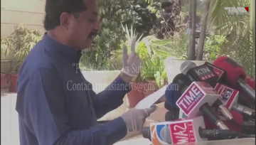 Karachi- The Sindh health minister had been missing for two and a half months,Haleem adil Sheikh