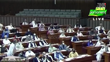 Islamabad- National Assembly passed Anti-Terrorism Amendment Bill during the opposition protests