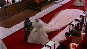 Karachi- The day of Prince Charles and Lady Diana's historic wedding on July 29, 1981