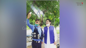 Islamabad- Faisal javed khan pay tribute to security personnel