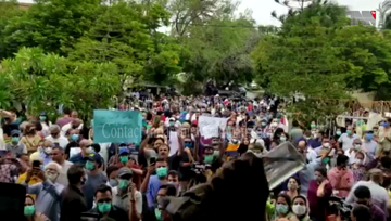 Karachi-Karachi protesters present demands to CBC but not yet invited to join talks 