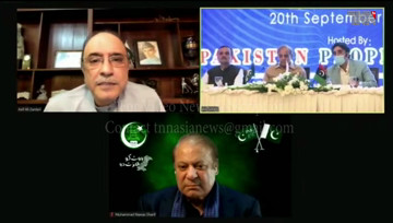 Islamabad- Will oust govt to restore democracy in country: Asif Zardari