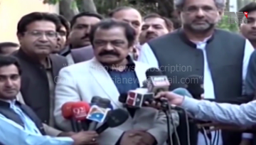 Lahore- Govt targeting opposition through NAB: Rana Sanaullah