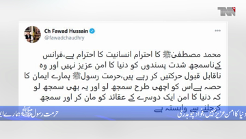 Islamabad- World peace is not dear to ignorant French extremists: Fawad Chaudhary