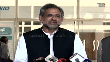 Islamabad- highlighting public issues is rebellion then there will be rebellion every day, Shahid Khaqan