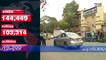 Karachi- Coronavirus kills 14 Pakistanis, infects 825 in one day 