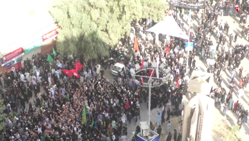 Karachi- Nation observed Hazrat Imam Hussain's (RA) Chehlum with due reverence 