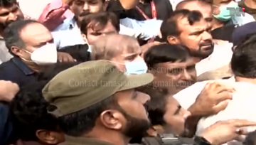 Lahore- Shehbaz Sharif arrested on orders of Imran Khan, Marriyum Aurangzeb