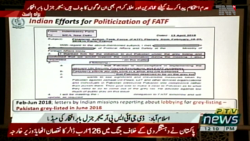 Islamabad- FM Qureshi shares irrefutable evidences of India-sponsored terrorism in Pakistan, India providing weapons, financial assistance to terrorists, DG ISPR