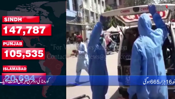 Islamabad- Pakistan Coronavirus: 338,875 Cases and 6,893 Deaths