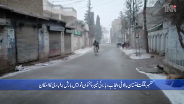 Islamabad- Rains across the country made it cold whether 