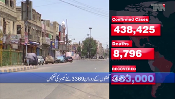 Karachi- Coronavirus kills 72 Pakistanis, infects 3,369 in one day 