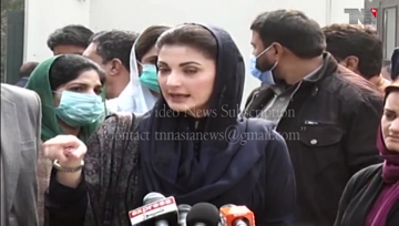 Lahore- No dialogue with fake govt: Maryam Nawaz