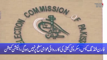 Islamabad- ECP has clarified that the scrutiny committee's proceedings in the foreign funding case cannot be held at public level