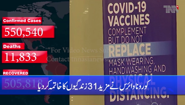 Karachi- Pakistan reports 31 deaths by coronavirus, 1,508 new cases in one day