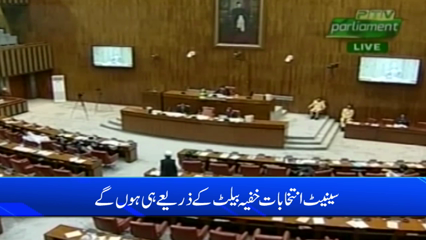 Islamabad- Senate elections to be held through secret ballot under Article 226, Supreme Court 
