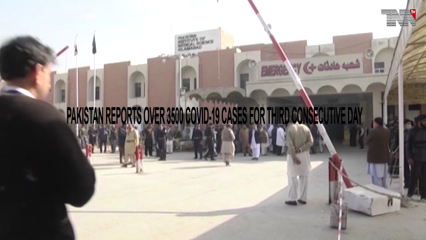 Karachi- Pakistan reports over 3500 COVID-19 cases for third consecutive day