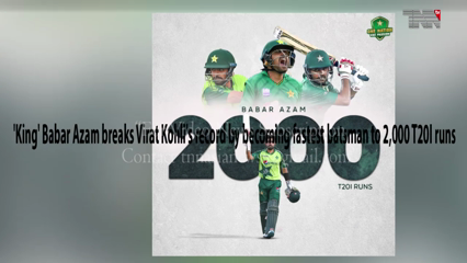 Harare- 'King' Babar Azam breaks Virat Kohli's record by becoming fastest batsman to 2,000 T20I runs,Pakistan beat Zimbabwe by 24 runs