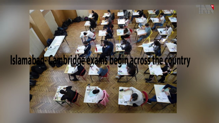 Islamabad- Cambridge exams begin across the country