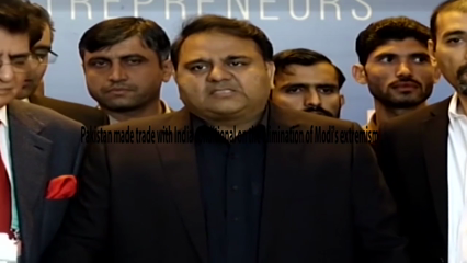 Islamabad- Pakistan made trade with India conditional on the elimination of Modi's extremism