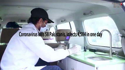 Karachi- Coronavirus kills 58 Pakistanis, infects 4,584 in one day
