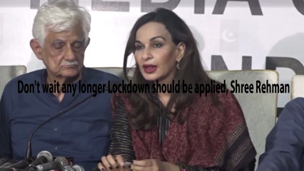 Karachi- Don't wait any longer Lockdown should be applied, Shree Rehman