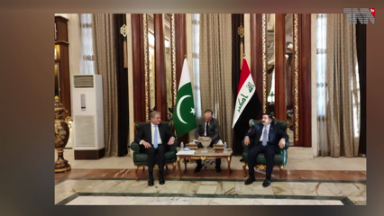 Islamabad- FM Qureshi reaffirms Pakistans ties with Iraq during official visit