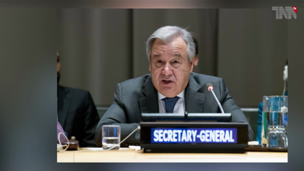 Islamabad- Opposition leader presented a resolution against Israeli atrocities on Palestinians at the UN office